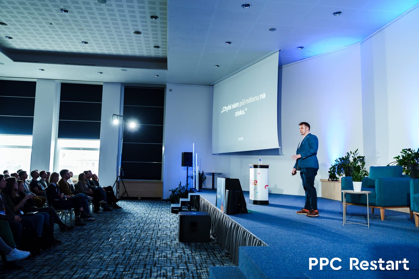 Jan Buchal přednáší na konferenci PPC Restart 2026